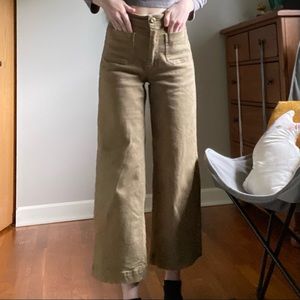Everlane Wide Leg Crop Pant